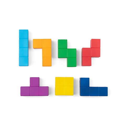 Blocs à emboîter déstressants - Tetris