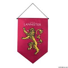 MAP2062-Bannière blason Lannister - Game of Thrones