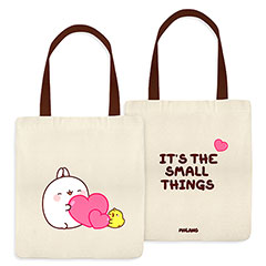 MAP2492-Tote Bag - Cœur - Molang