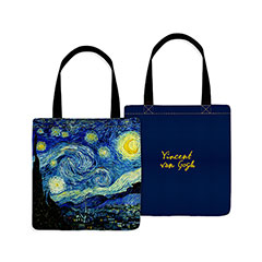MAP2494-Tote Bag - La Nuit Étoilée - Vincent Van Gogh