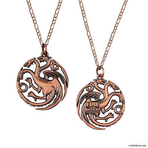 Collier blason Targaryen - Game of Thrones