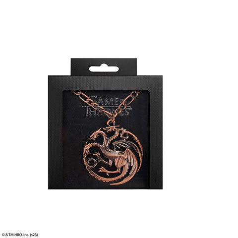 Collier blason Targaryen - Game of Thrones