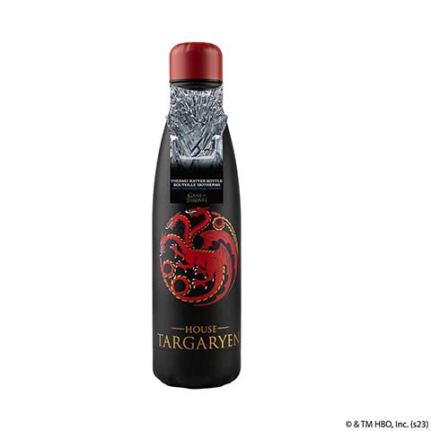 Bouteille isotherme 500ml - Blason Targaryen - Game of Thrones