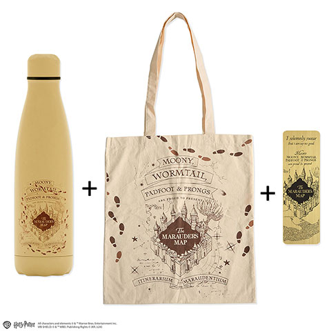 Pack 3 produits Carte du Maraudeur - Harry Potter Pack 3 produits Carte du Maraudeur - Harry Potter