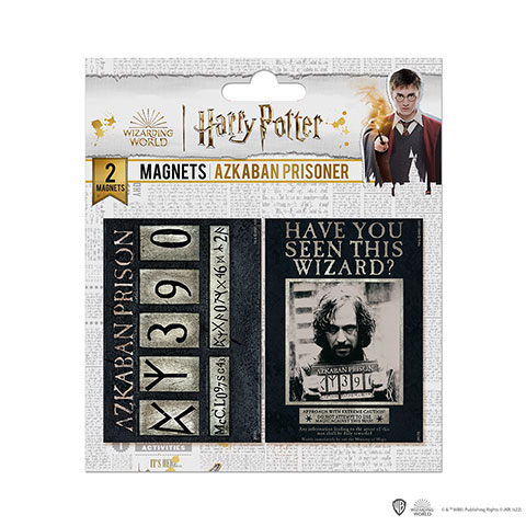 Set de 2 magnets - Prisonnier Azkaban - Harry Potter