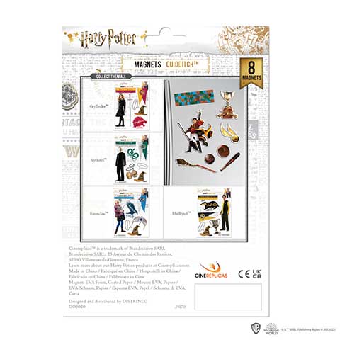 Planche de magnets en mousse - Quidditch - Harry Potter