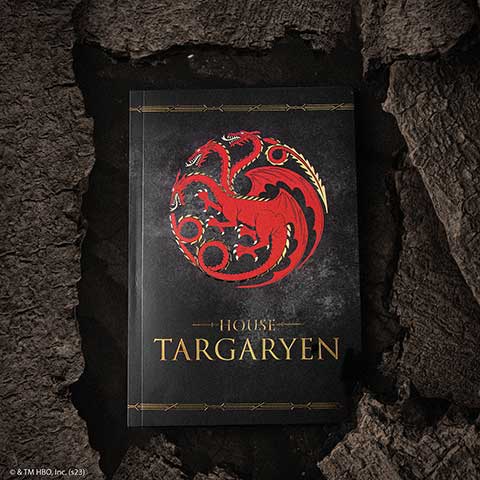 Carnet souple - Targaryen - Game of Thrones