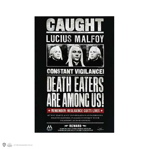 Carnet souple - Lucius Malefoy prisonnier