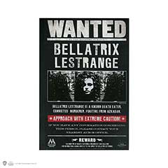 MAP5158-Carnet souple - Wanted Bellatrix Lestrange