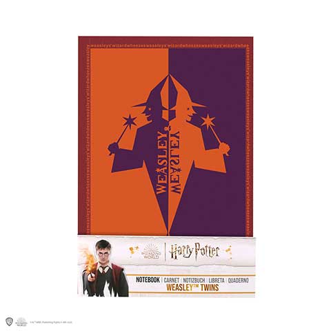 Carnet souple - Jumeaux Weasley