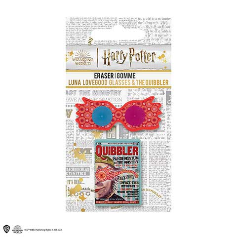 Set de 2 gommes - Luna Lovegood - Harry Potter