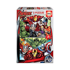 SF02000-2 Puzzles de 48 pièces - Avengers - Marvel