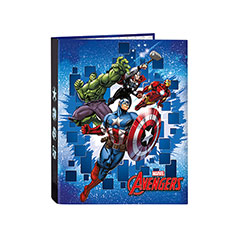 SF02010-Classeur cartonné 4 anneaux A4 - Avengers - Marvel