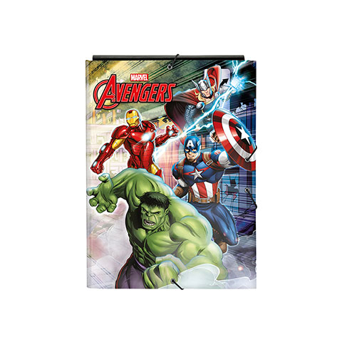 Pochette à rabats en carton A4 - Avengers - Marvel