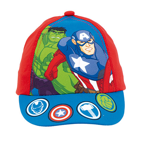 Casquette enfant réglable - Hulk & Captain America - Avengers - Marvel