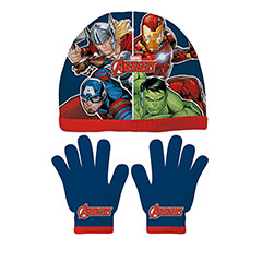 SF02042-Ensemble bonnet & gants pour enfants - Avengers - Marvel