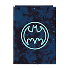 SF05006-Pochette à rabats en carton A4 - Bleu marine - Batman Legendary