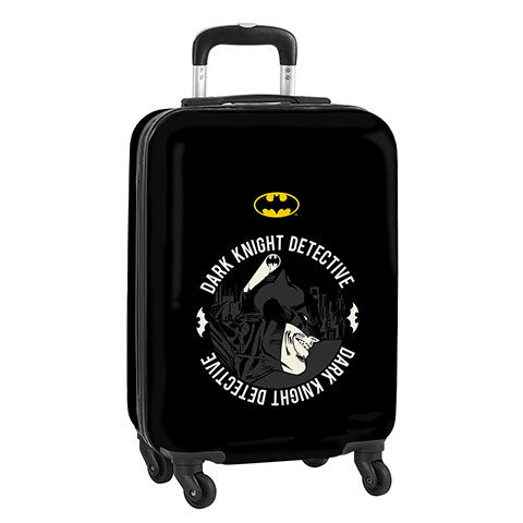 Valise de cabine à roulettes noire - Dark Knight Detective - Batman