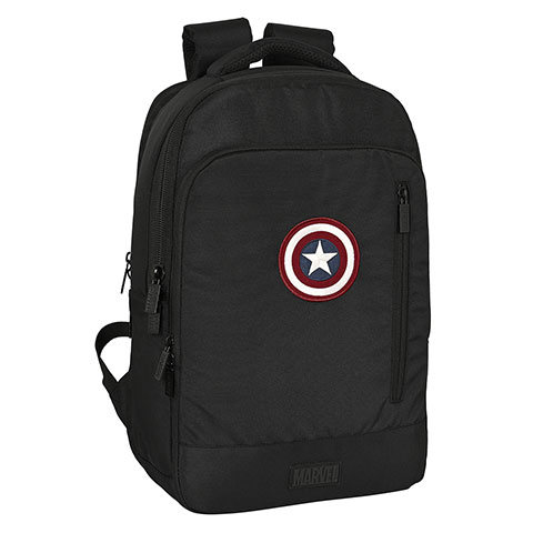 Sac à Dos pour ordinateur portable et tablette avec sortie USB - Captain America - Marvel