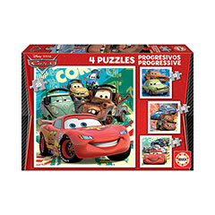 SF09000-4 Puzzles Progressifs de 12 à 25 pièces - Cars - Disney • Pixar