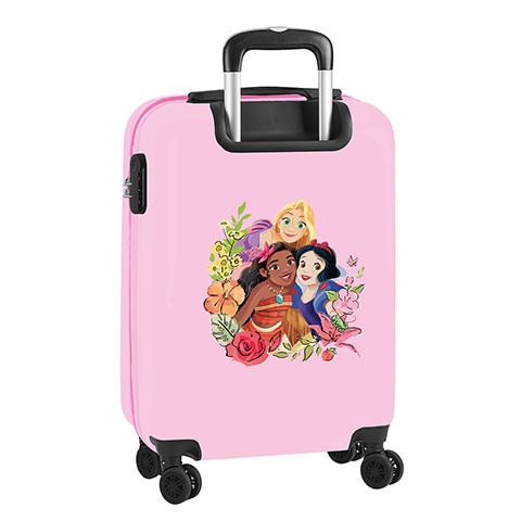 Valise de cabine à roulettes rose - Disney Princess