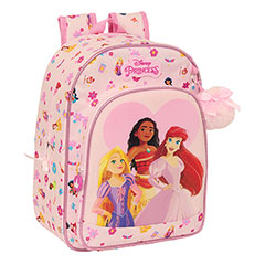 SF10008-Pink backpack - Summer Adventures - 26 x 34 x 11 cm - Disney Princess