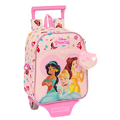 SF10011-Pink rolling schoolbag - Summer Adventures - 22 x 27 x 10 cm - Disney Princess