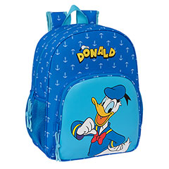 SF11017-Sac à dos bleu - 38 x 32 x 12 cm - Donald Duck - Disney