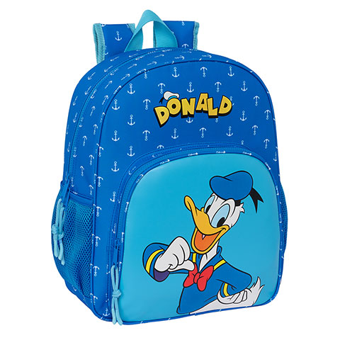 Sac à dos bleu - 38 x 32 x 12 cm - Donald Duck - Disney