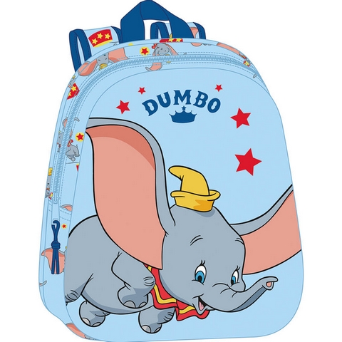 Sac à dos bleu 3D - Dumbo - Disney