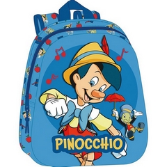SF11026-Sac à dos bleu 3D - Pinocchio - Disney