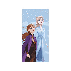 SF14004-Serviette en coton - La Reine des neiges - Frozen - Disney