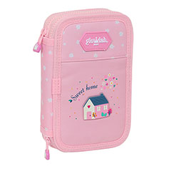 SF16002-Set trousse double & papeterie ( 28 pièces ) - Sweet home - Glowlab