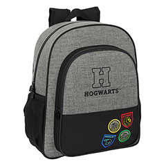 SF17008-Grey backpack - Hogwarts - House of champions - Harry Potter