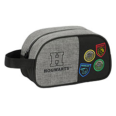 SF17016-Grey toilet bag - Hogwarts - House of champions - Harry Potter