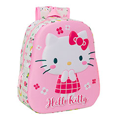 SF18010-Pink 3D backpack - Pretty - Hello Kitty