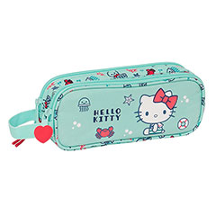SF18013-Double pencil case - Sea lovers - Hello Kitty