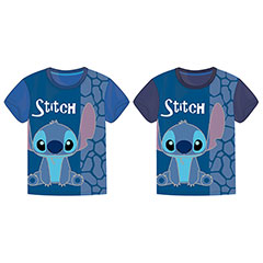 SF21012-Lot de 2 T-shirt bleu Stitch - 3 - 8 ans - Disney