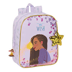 SF53005-Purple backpack - 22 x 27 x 10 cm - Wish - Disney