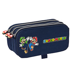 SF5594-Trousse triple Mario et Luigi - Super Mario