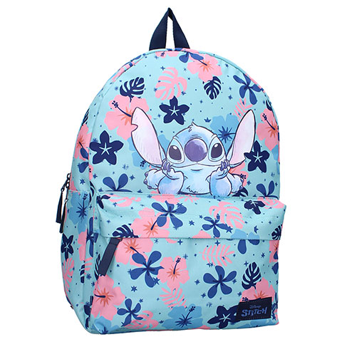 Sac à dos Stitch et fleurs - Lilo et Stitch