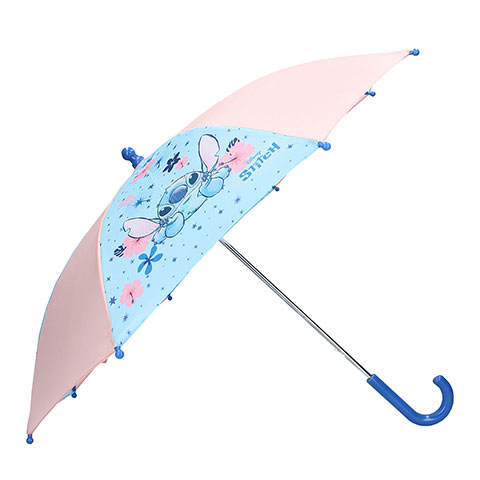 Parapluie Stitch rose et bleu - Lilo et Stitch