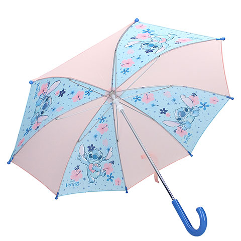 Parapluie Stitch rose et bleu - Lilo et Stitch