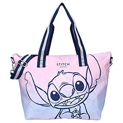 VA21023-Stitch pink tote bag - Lilo and Stitch