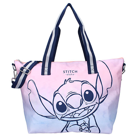 Tote bag rose Stitch - Lilo et Stitch