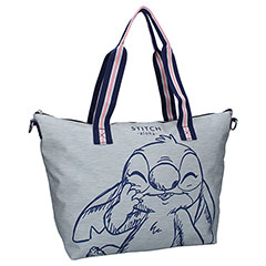 VA21024-Stitch grey tote bag - Lilo and Stitch