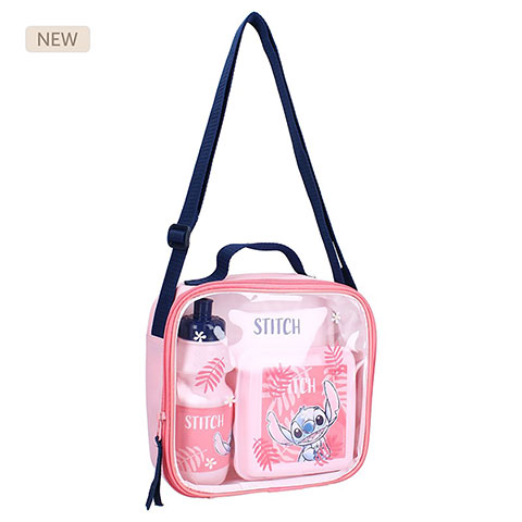 Sac à goûter rose Stitch - Lilo et Stitch