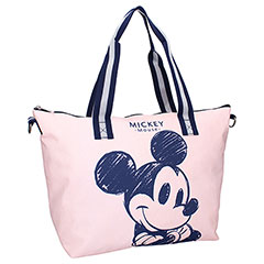 VA25003-Tote bag rose Mickey - Mickey Mouse