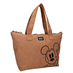VA25004-Tote bag marron Mickey - Mickey Mouse