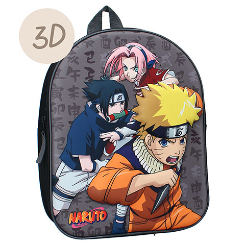 Sac à dos 3D Naruto, Sasuke, Sakura - Naruto